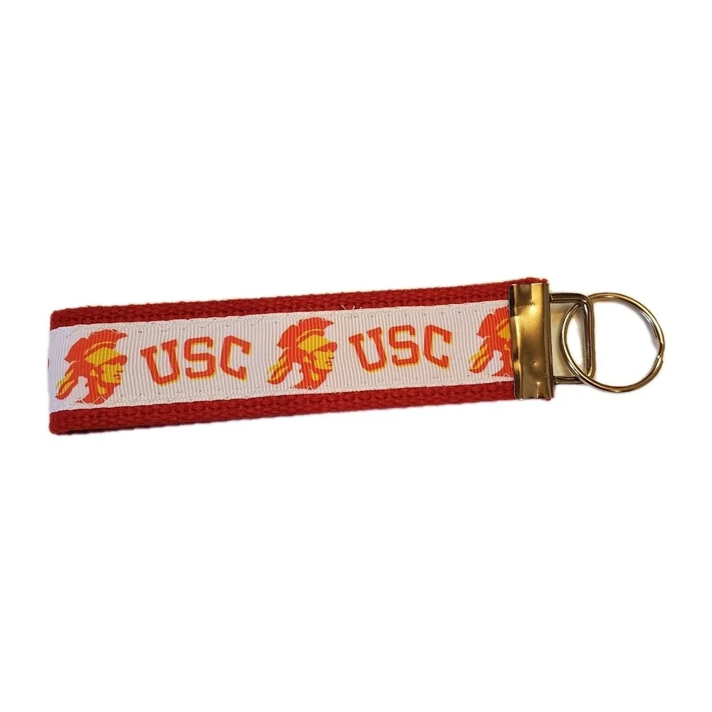 University Of Southern California Trojans Usc Key Chain Key Fob Wristlet